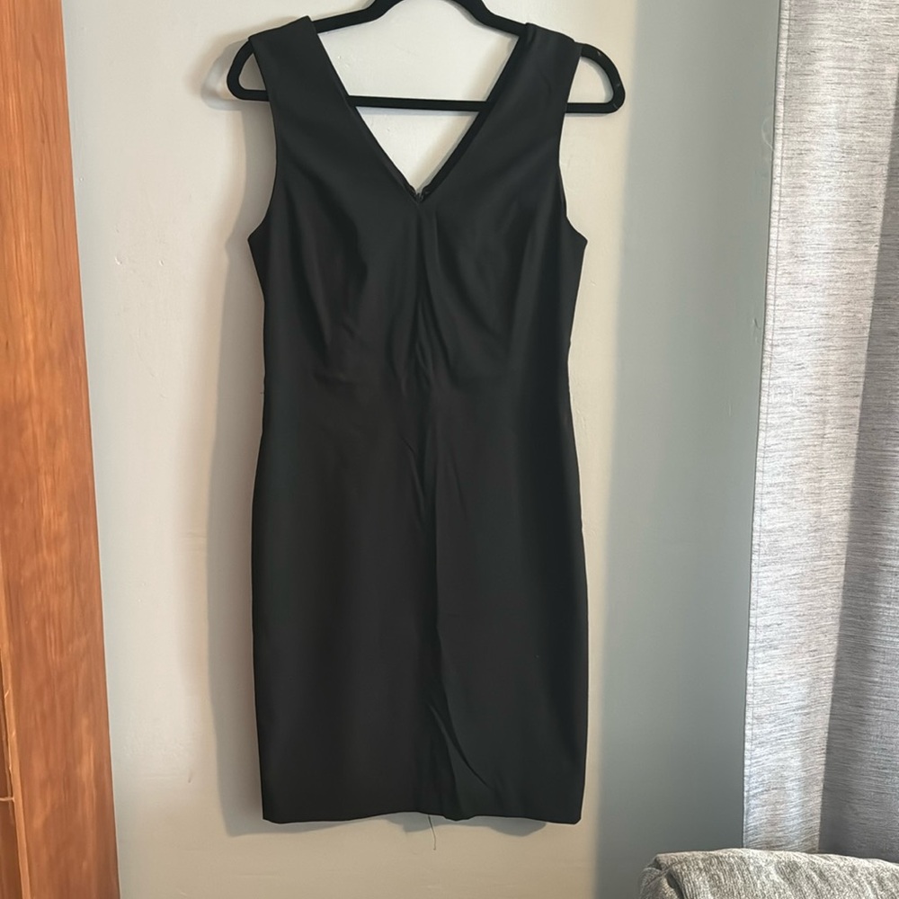 Black Banana Republic Fitted Dress